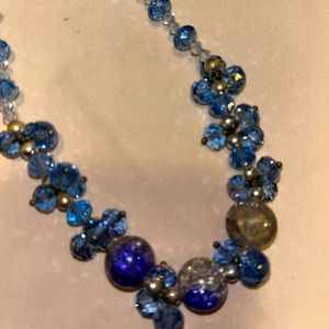 Handmade Sparkly Bead Necklace 🌸